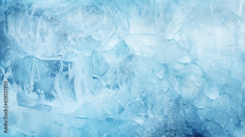Blue ice texture background. Ice texture background. Blue ice background. Ai generative