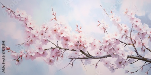 Captivating the Essence of Delicate Cherry Blossoms in Bloom © Blinix Solutions