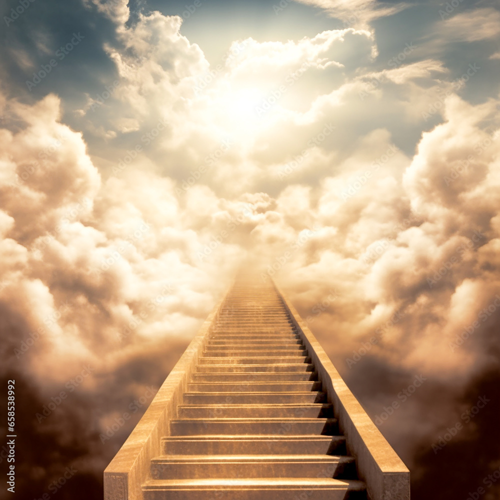 Stairway to heaven, staircase, afterlife, God, Hope