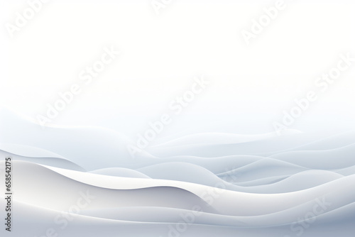 abstract wavy white background