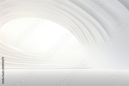 abstract wavy white background © wai