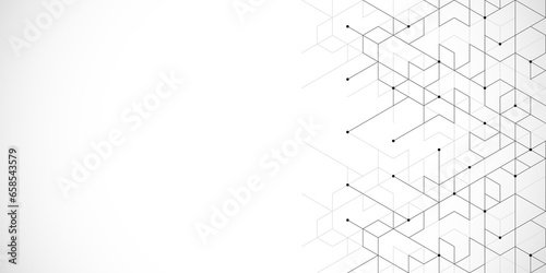 Creative idea of modern design with abstract geometric background. Minimalistic texture with polygonal pattern