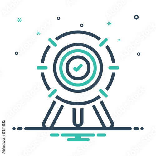 Mix icon for accurate