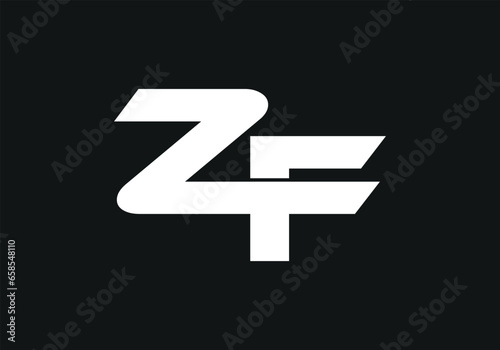 Free Download Initial ZF for Fire Logo Design Vector - GFXLoad