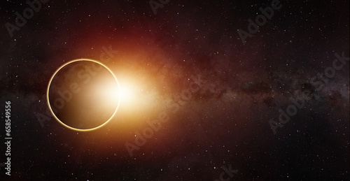 Fototapeta Naklejka Na Ścianę i Meble -  Solar Eclipse 