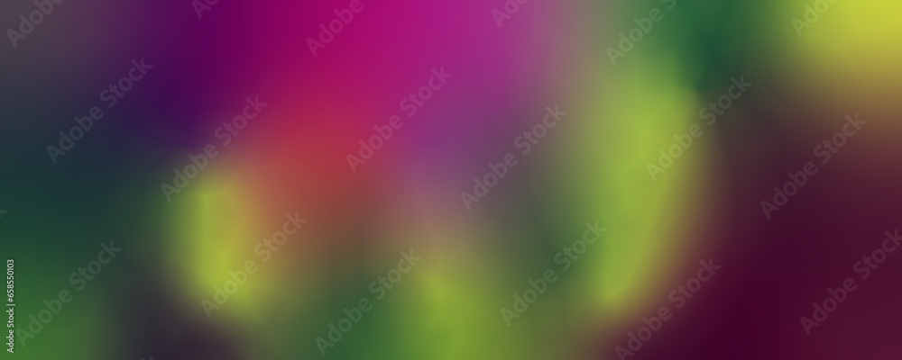 Blurred colored abstract background. Colorful gradient. Mesh Gradient. 