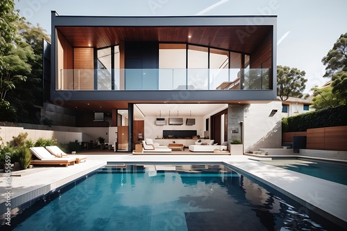 Modern House with swimingpool. villa © Hasanah