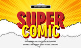 Super Comic Text Effect, Bring Your Words to Life with Dynamic Comic Book Style