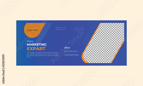 modern facebook cover design