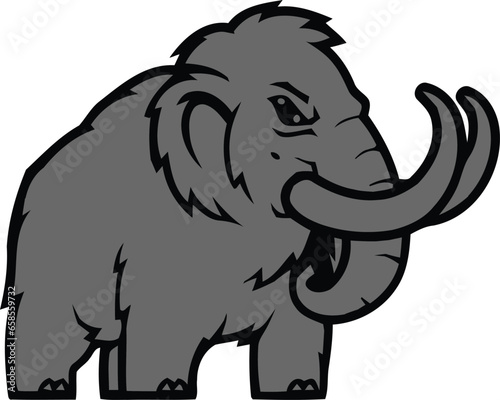 Elephant silhouette icon