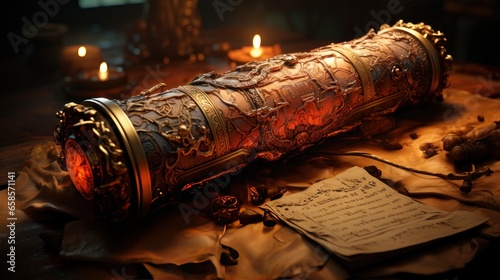 Ancient scrolls: Unveiling history's secrets. 