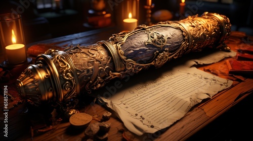 Ancient scrolls: Unveiling history's secrets. 