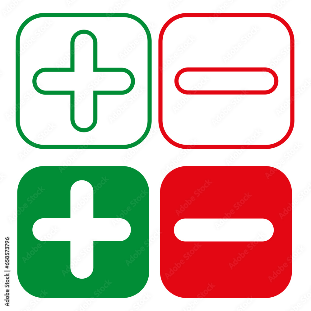 Set of checkmarks in square shapes. Buttons for voting, selecting elections. OK sign and X icon. Set of checkmarks in square shapes. Buttons for voting, selecting elections. OK sign and X icon.
