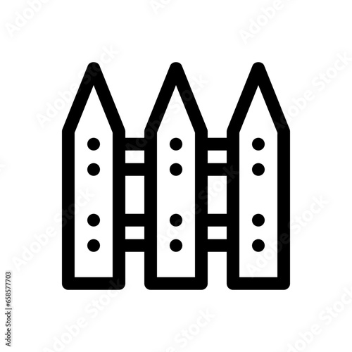 fence line icon