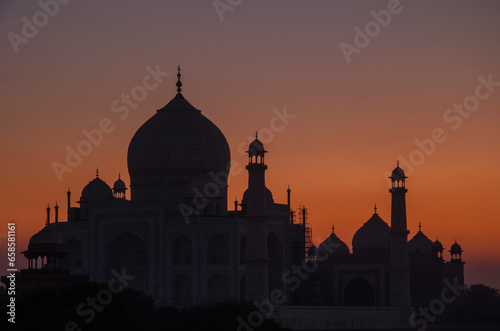 Taj Mahal, Agra, Uttar Pradesh, India.