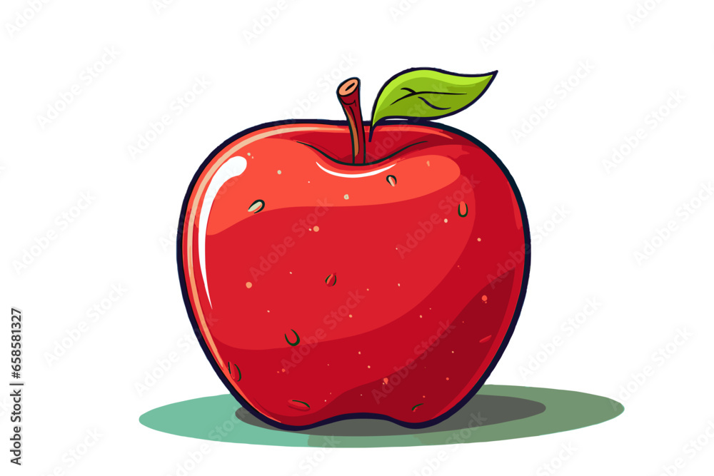 red apple with leaf red apple with leaf