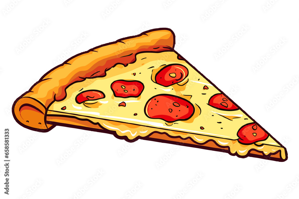 pizza with salami and cheese pizza with salami and cheese