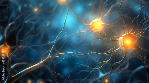 Glowing neurons