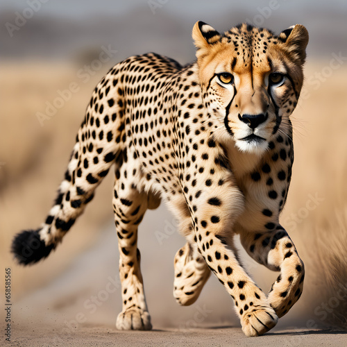 portrait of a cheetah