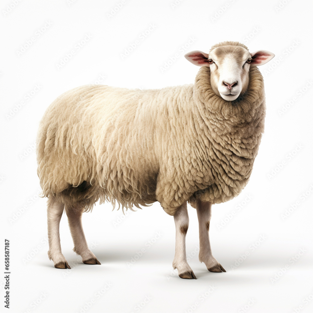 sheep portrait sheep portrait