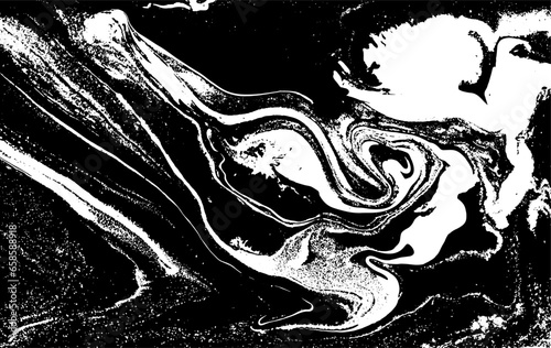 Artwork Grunge Black and White Texture