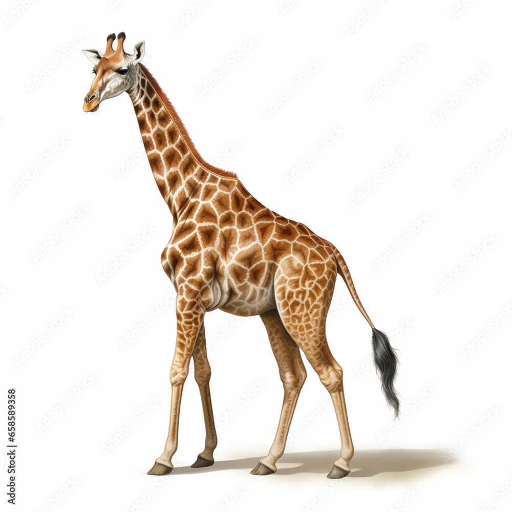 Naklejka premium Giraffe