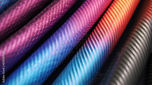 Carbon fiber composite raw material. Texture panorama of Color carbon fiber.