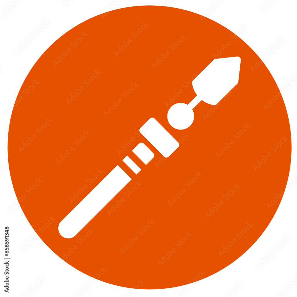 Lance Vector Icon Design Illustration