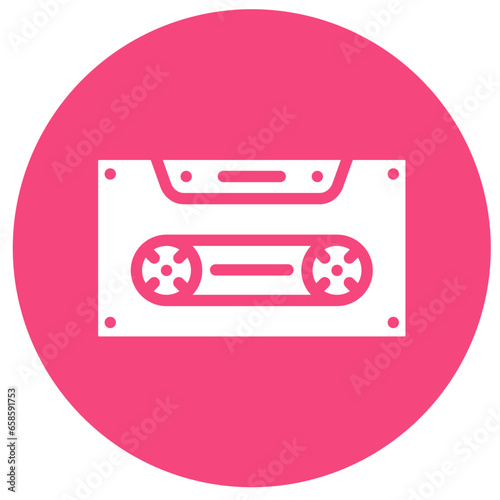 Cassette Vector Icon Design Illustration