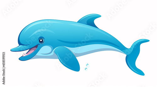 Oceanic Elegance: Dolphin Design