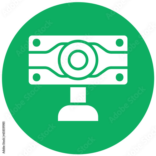 Webcam Vector Icon Design Illustration