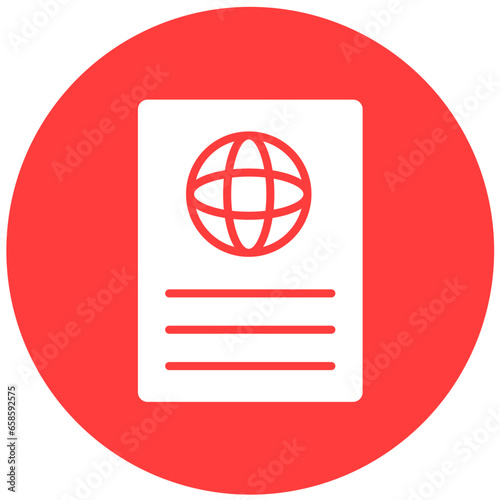 Citizenship Vector Icon Design Illustration