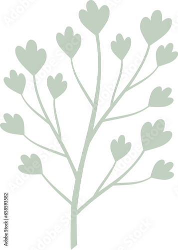 Blatt, Pflanze mit transparentem Hintergrund 