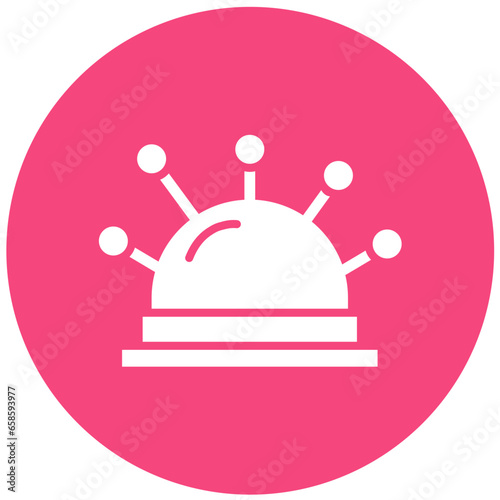 Pincushion Vector Icon Design Illustration