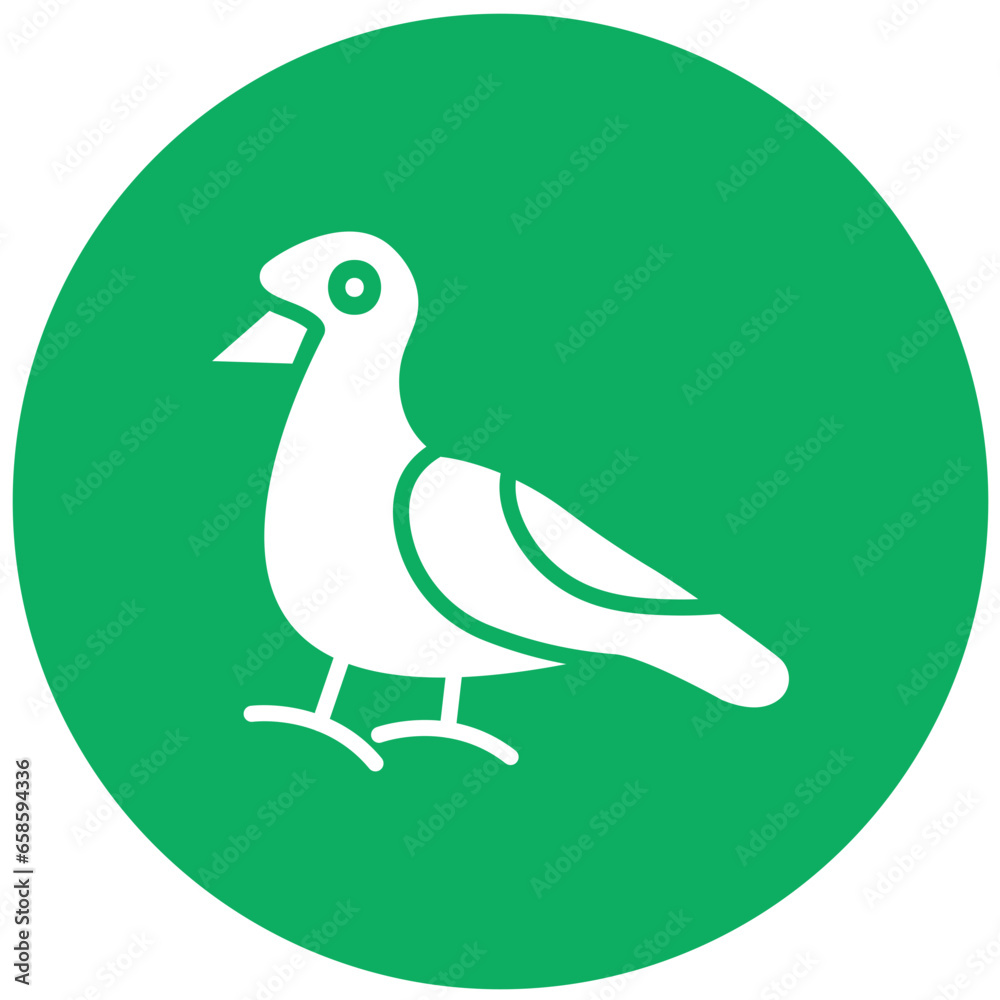 Seagull Vector Icon Design Illustration Seagull Vector Icon Design Illustration