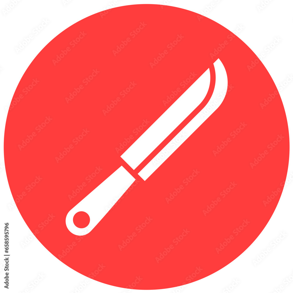 Knife Vector Icon Design Illustration Knife Vector Icon Design Illustration