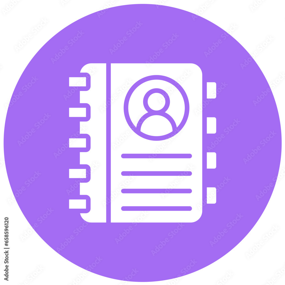 Adress Book Vector Icon Design Illustration Adress Book Vector Icon Design Illustration