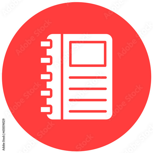 Planner Vector Icon Design Illustration