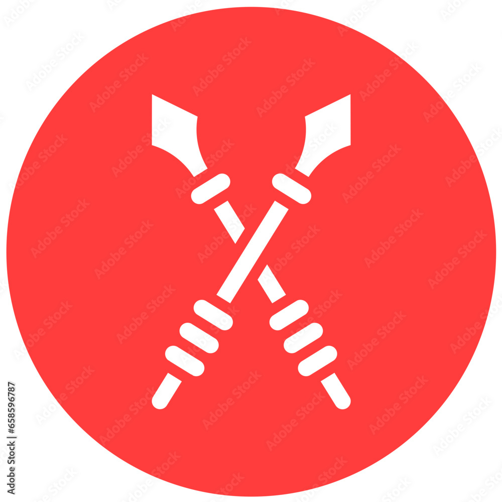 Spear Vector Icon Design Illustration Spear Vector Icon Design Illustration