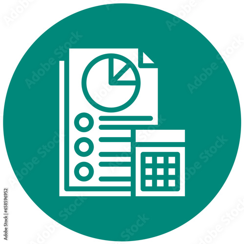 Accounting Vector Icon Design Illustration