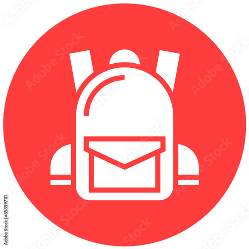 Bagpack Vector Icon Design Illustration