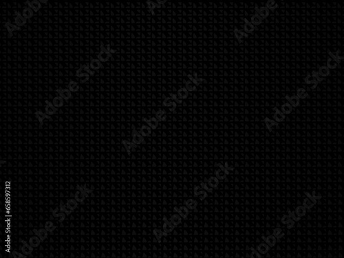 Black metal texture steel background. Perforated metal sheet.