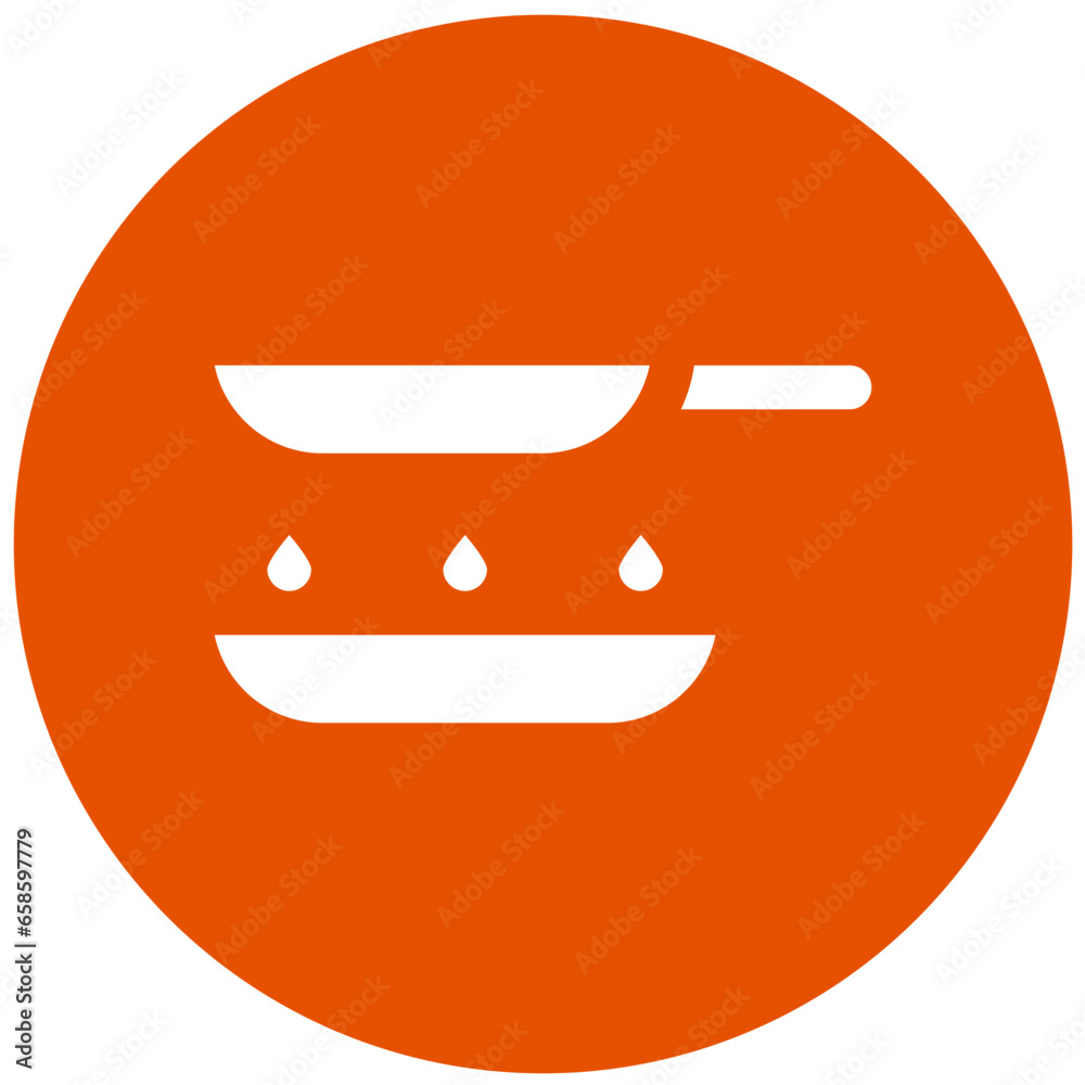 Food pan Vector Icon Design Illustration Food pan Vector Icon Design Illustration