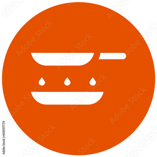 Food pan Vector Icon Design Illustration
