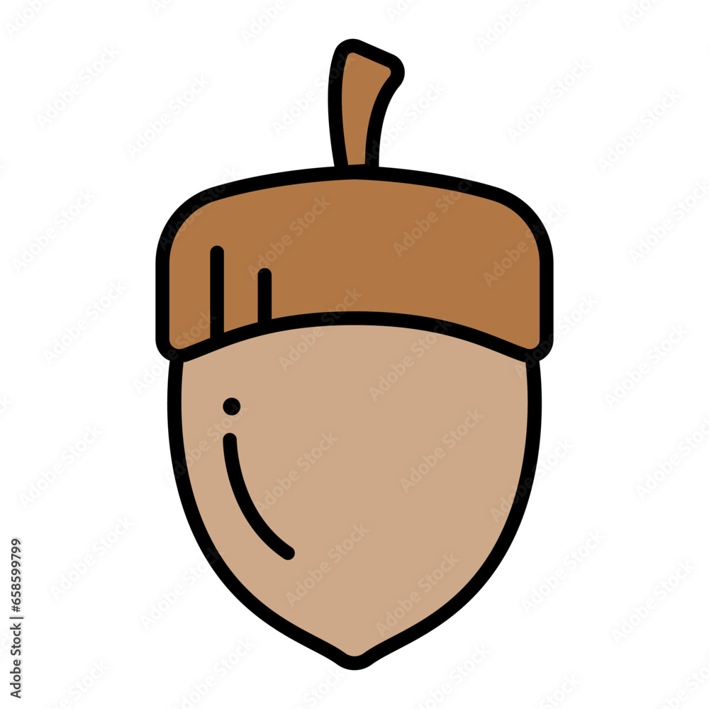 Obraz premium Acorn icon