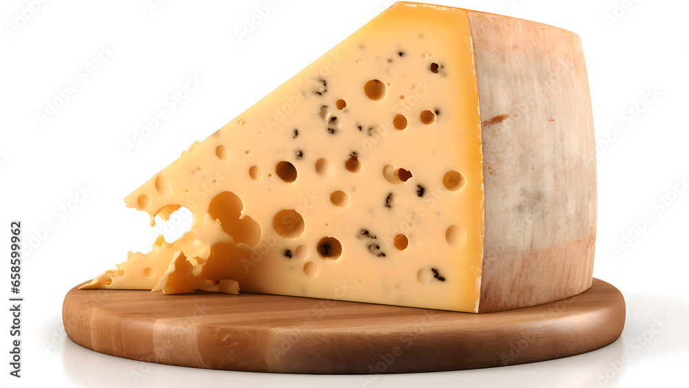 Cheese on a transparent background