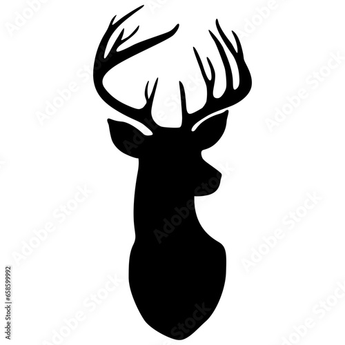 deer head silhouette