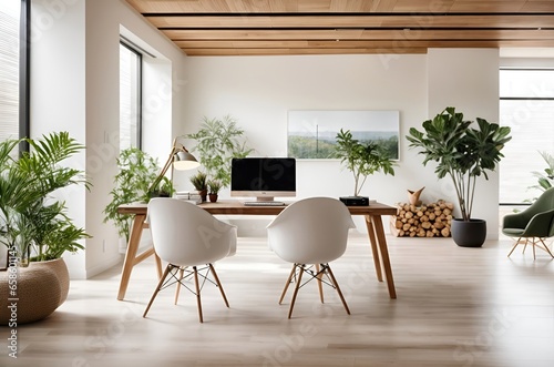 Minimalist Modern Office Room