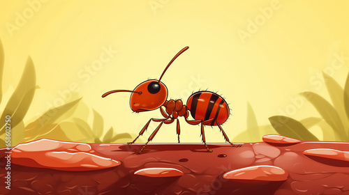 Joyful Ant Graphic