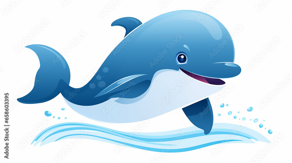 Fototapeta premium Underwater Wonders: Vector Art